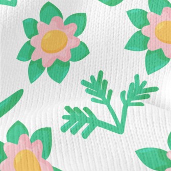 Elegant Flowers And Plants Stretch Jersey