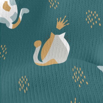 Cute Cat Butt Stretch Jersey