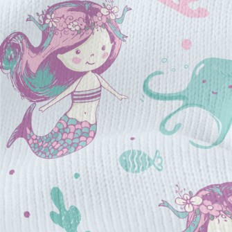 Gentle Mermaid Princess Stretch Jersey