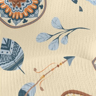 Folk Custom Dream Catcher Stretch Jersey