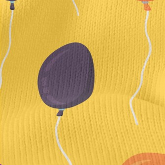 Halloween Balloons Stretch Jersey