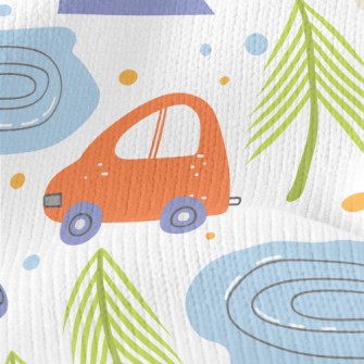 Travel By Car Stretch Jersey