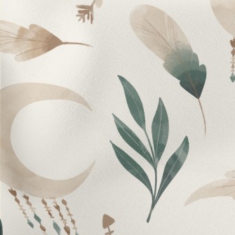Soft Feather Decoration Lightweight Cotton Poplin