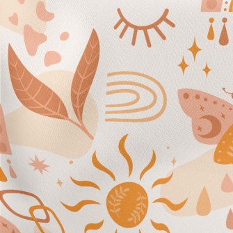 Mysterious Rainbow Butterfly Lightweight Cotton Poplin