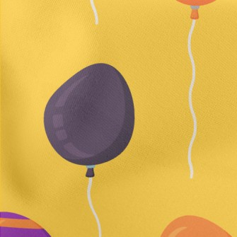 Halloween Balloons Lightweight Cotton Poplin
