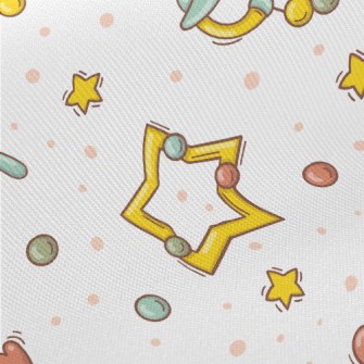 Little Girl Toy Comb Midweight Cotton Poplin