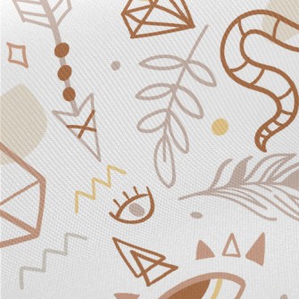 Secret Eyes Snake Midweight Cotton Poplin