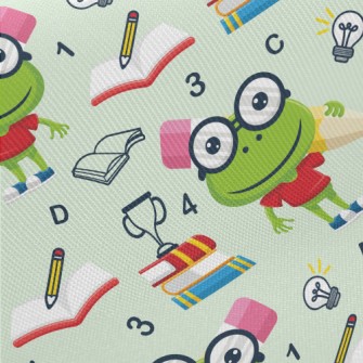 Smart Glasses Frog Midweight Cotton Poplin