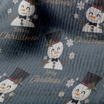 Smiling Christmas Snowman Terry