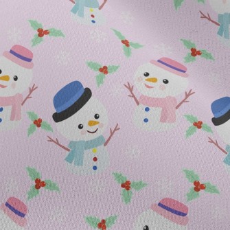 Snowman Goes On A Date Chiffon