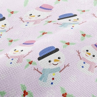 Snowman Goes On A Date Performance Linen