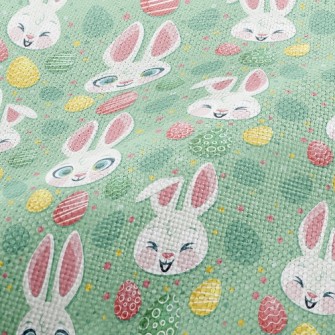 Happy Big-eyed Bunny Performance Linen