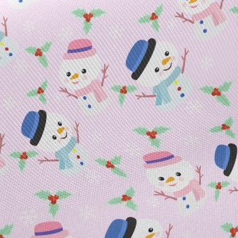 Snowman Goes On A Date Twill