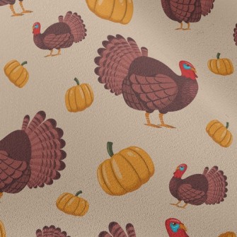 Turkey And Pumpkin Chiffon