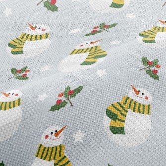 Playful Christmas Snowman Performance Linen