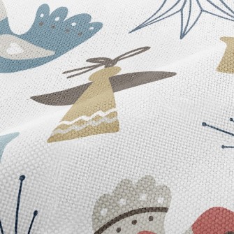 Angel Elk Ornament Performance Linen
