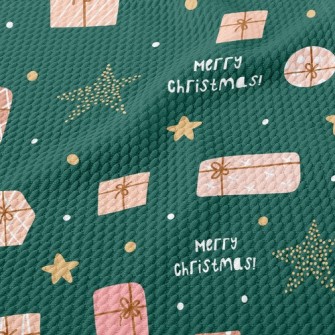 Star Christmas Gift Birdseye Piqué