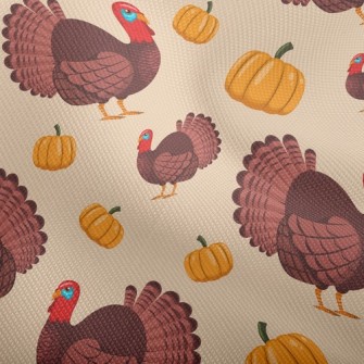 Turkey And Pumpkin Dobby