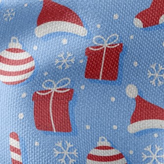 Candy Cane Santa Hat Waterproof Canvas