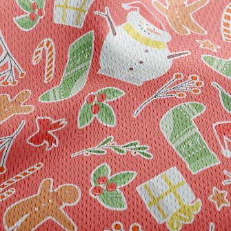 Celebrate Christmas Athletic Mesh Flat Back
