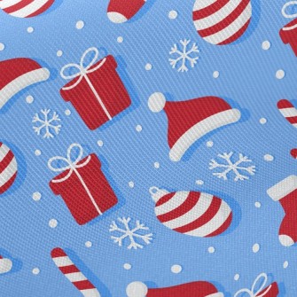 Candy Cane Santa Hat Twill