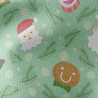 Merry Christmas Characters Waterproof Canvas