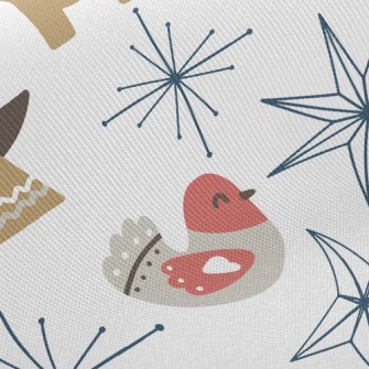 Angel Elk Ornament Twill