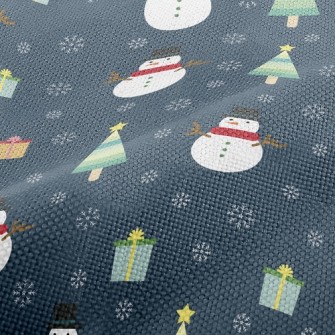 Snowflake Snowman Performance Linen