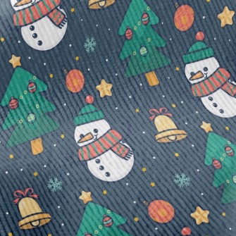 Cartoon Snowman Standard Corduroy