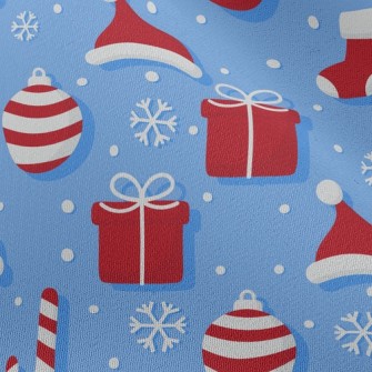 Candy Cane Santa Hat Chiffon