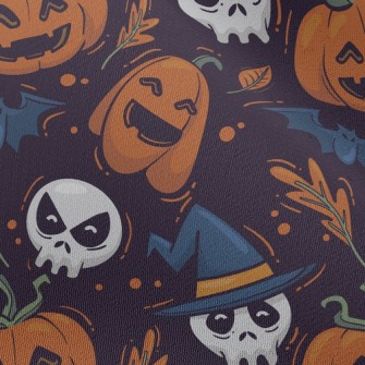 Halloween Characters Chiffon