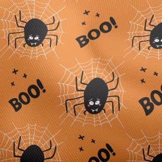 Shy Spider Weaving Web Dobby