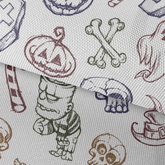 Frankenstein And Death Waterproof Oxford