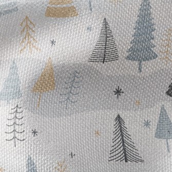 Styling Christmas Tree Waterproof Canvas