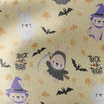 Funny Dressed Up Bunny Waterproof Canvas