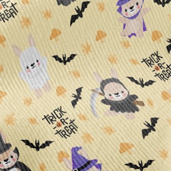 Funny Dressed Up Bunny Standard Corduroy