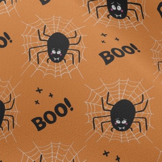 Shy Spider Weaving Web Chiffon