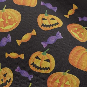 Horror Expression Pumpkin Chiffon