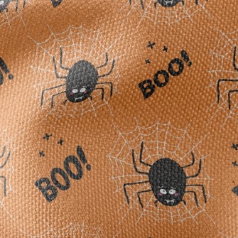 Shy Spider Weaving Web Waterproof Canvas