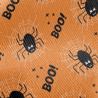 Shy Spider Weaving Web Standard Corduroy