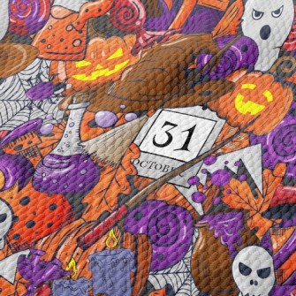 Witch Magic Poison Birdseye Piqué