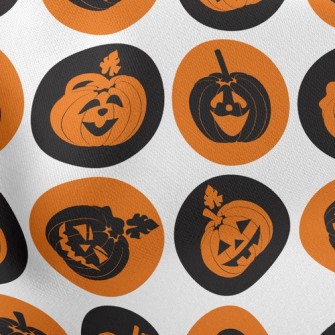 Evil Pumpkin Stretch Ponte