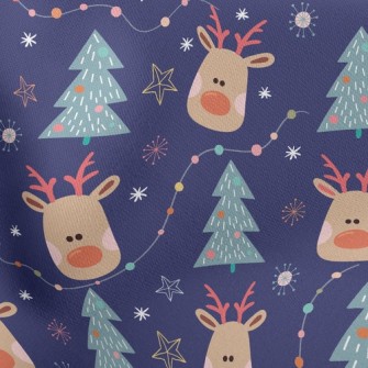 Christmas Reindeer Stretch Ponte