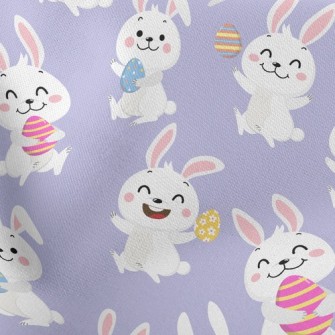Happy Jumping Bunny Stretch Ponte