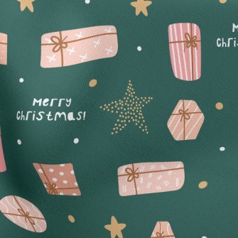 Star Christmas Gift Stretch Ponte