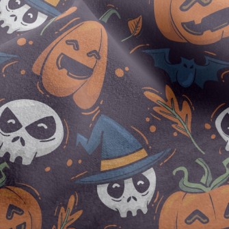 Halloween Characters Micro Fleece