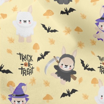 Funny Dressed Up Bunny Micro Fleece