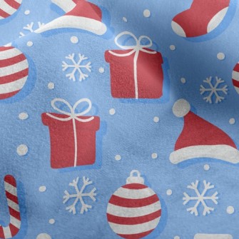 Candy Cane Santa Hat Micro Fleece