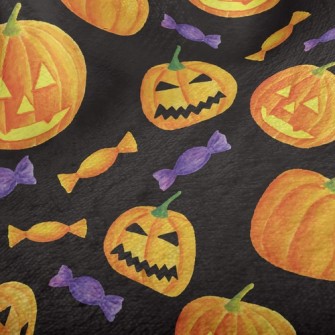 Horror Expression Pumpkin Minky