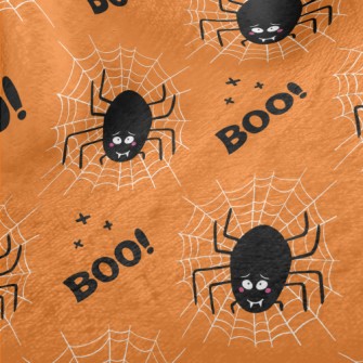 Shy Spider Weaving Web Minky